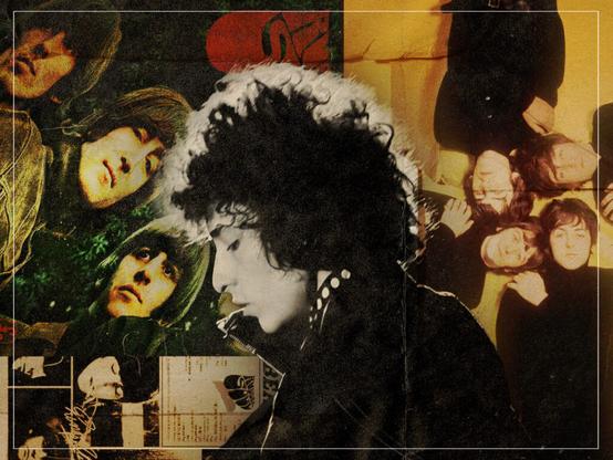 How did Bob Dylan become The Beatles' ultimate idol?