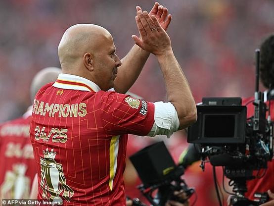Arne Slot has guided Liverpool to the Premier League title in his first season on Merseyside
