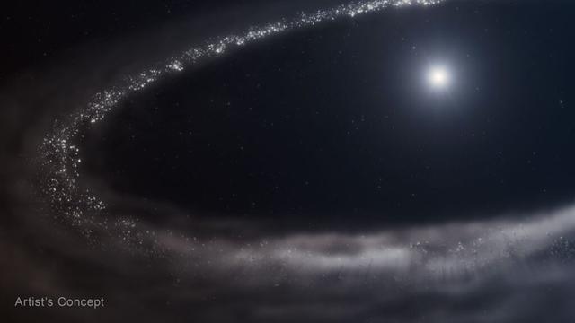 Another First: NASA Webb Identifies Frozen Water in Young Star System