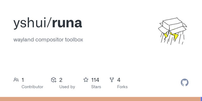 wayland compositor toolbox. Contribute to yshui/runa development by creating an account on GitHub.