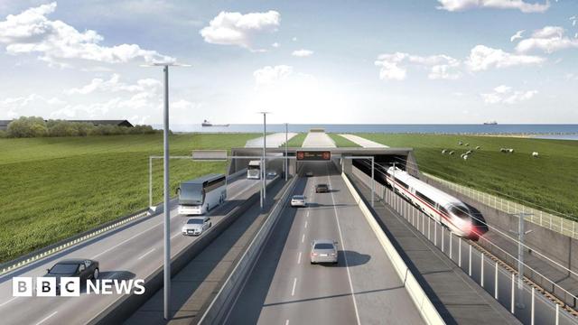 An artist's impression of the finished tunnel. | Femern