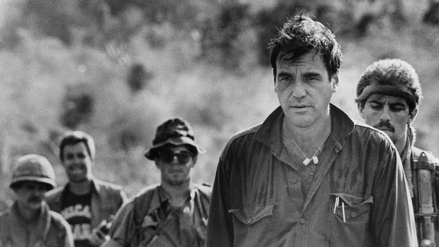 Platoon, Director Oliver Stone on location, 1986
