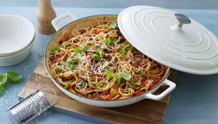 Easy chorizo pasta recipe