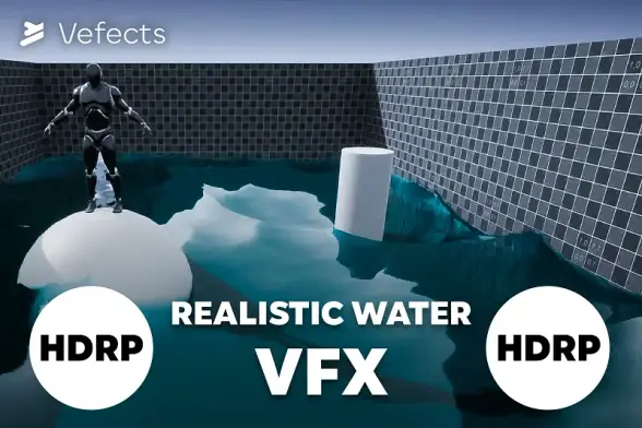Realistic Water VFX for Unity - HDRP