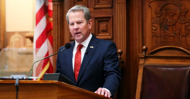 Gov. Brian Kemp of Georgia drew an angry response from President Trump for his refusal to indulge in Mr. Trump’s false claims that the 2020 election was fraudulent.