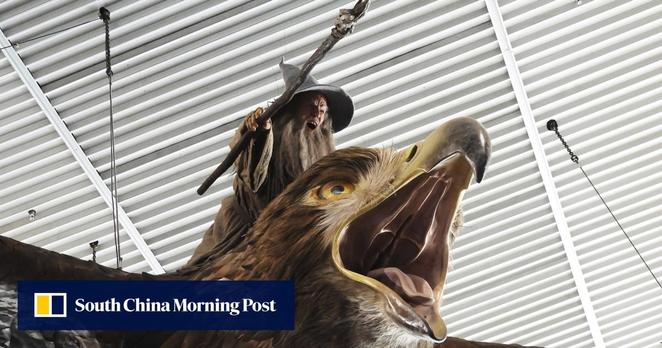 New Zealand airport bids farewell to flying Gandalf sculpture: ‘it breaks my heart’