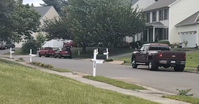 Along McKenzie Lane in Fredericksburg, Va., where the shooting took place.