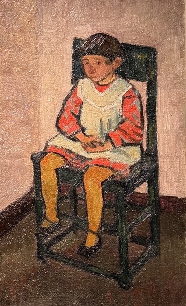 GUNVOR GRÖNVIK

1912-1955, suomalainen / finsk / Finnish

Istuva tytto, 1940
Sittande flicka
Girl Sitting
