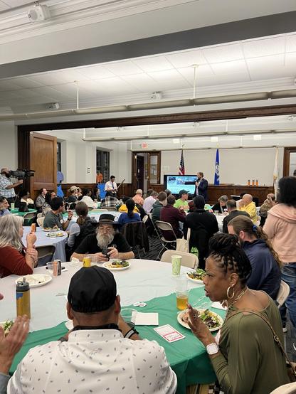 Audience at NCAT dinner