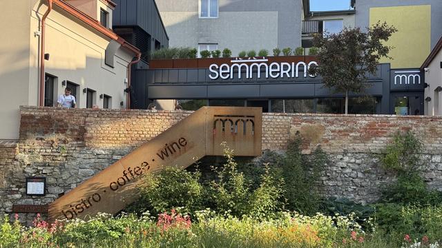 Restaurant called Semmering.