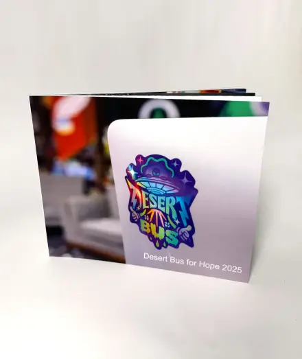The Desert Bus 2025 softcover photobook