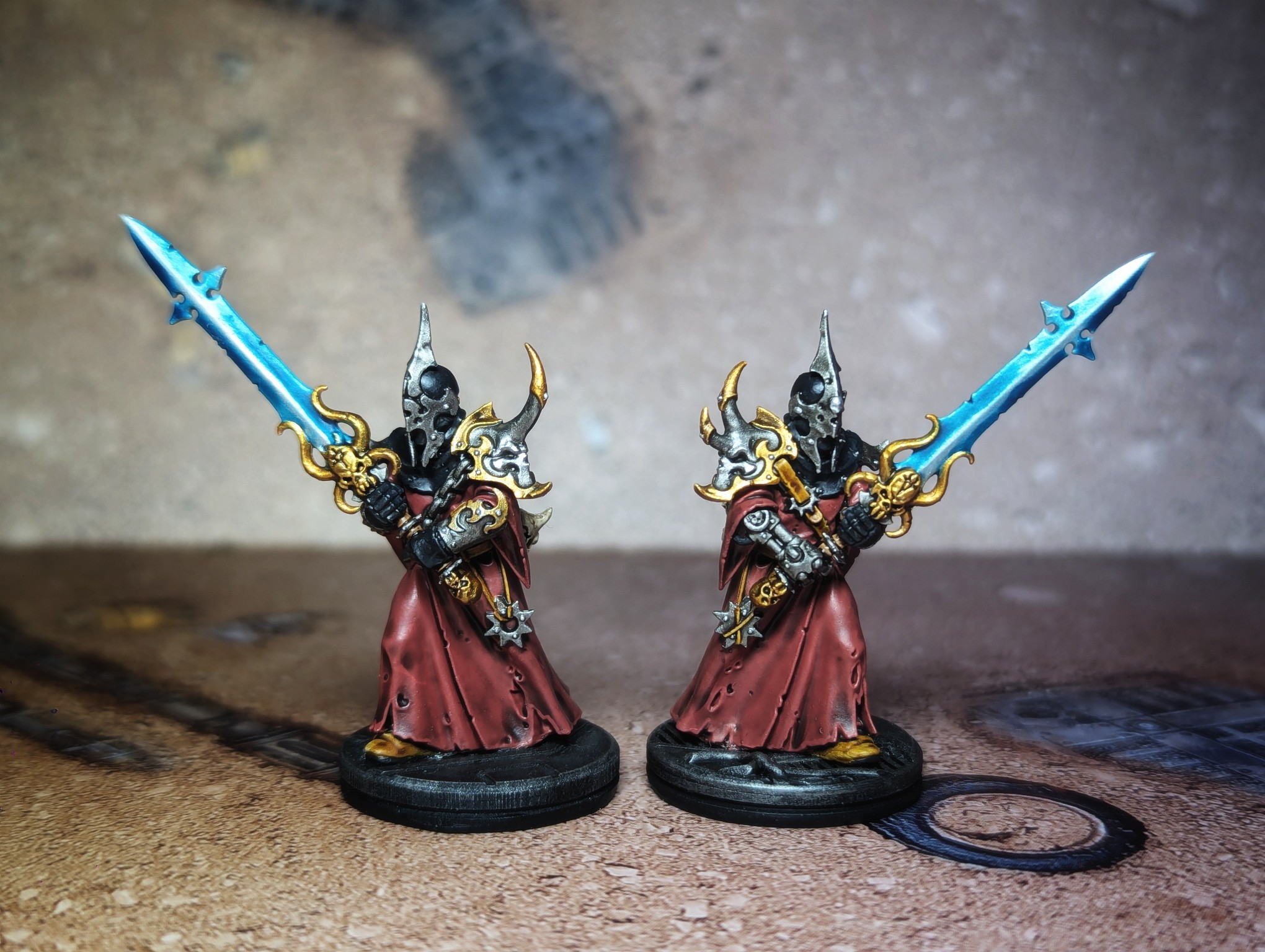 Finally, I finished two minis: