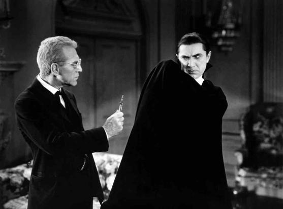 Van Helsing telling Dracula to GTFO.