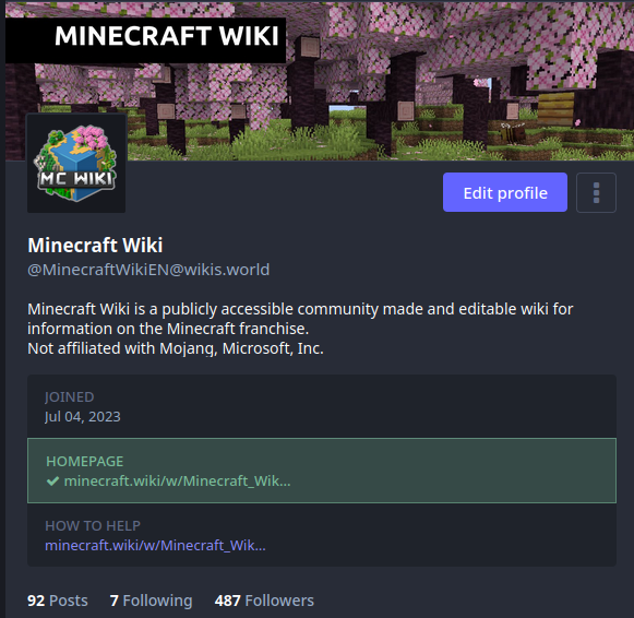 Minecraft Wiki