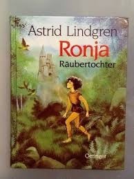Buchcover Ronja Räubertochter, Ausgabe  aus den 80er Jahren 