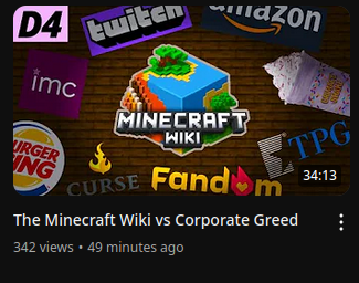 Minecraft Wiki (@MinecraftWikiEN@wikis.world) - Wikis World