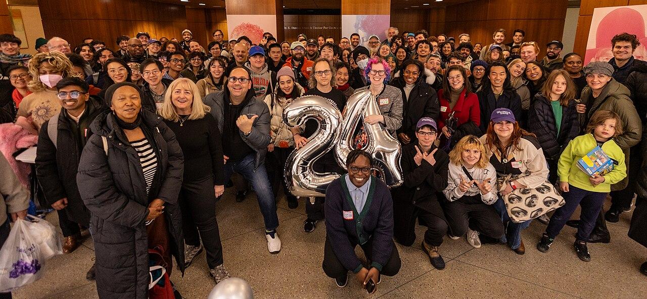Wikipedia Day NYC 2025 1280px (by SkaterbyAssociation, CC0)