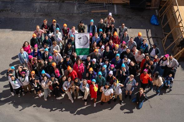 Group photo of the Wikimedia Youth Conference.