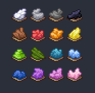 New dye textures