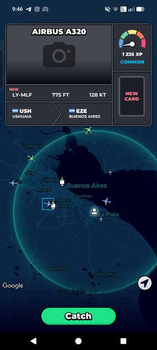 Screenshot from SkyCards