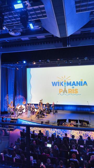 Wikimania 2026 closing ceremony featuring the WikiOrchestra