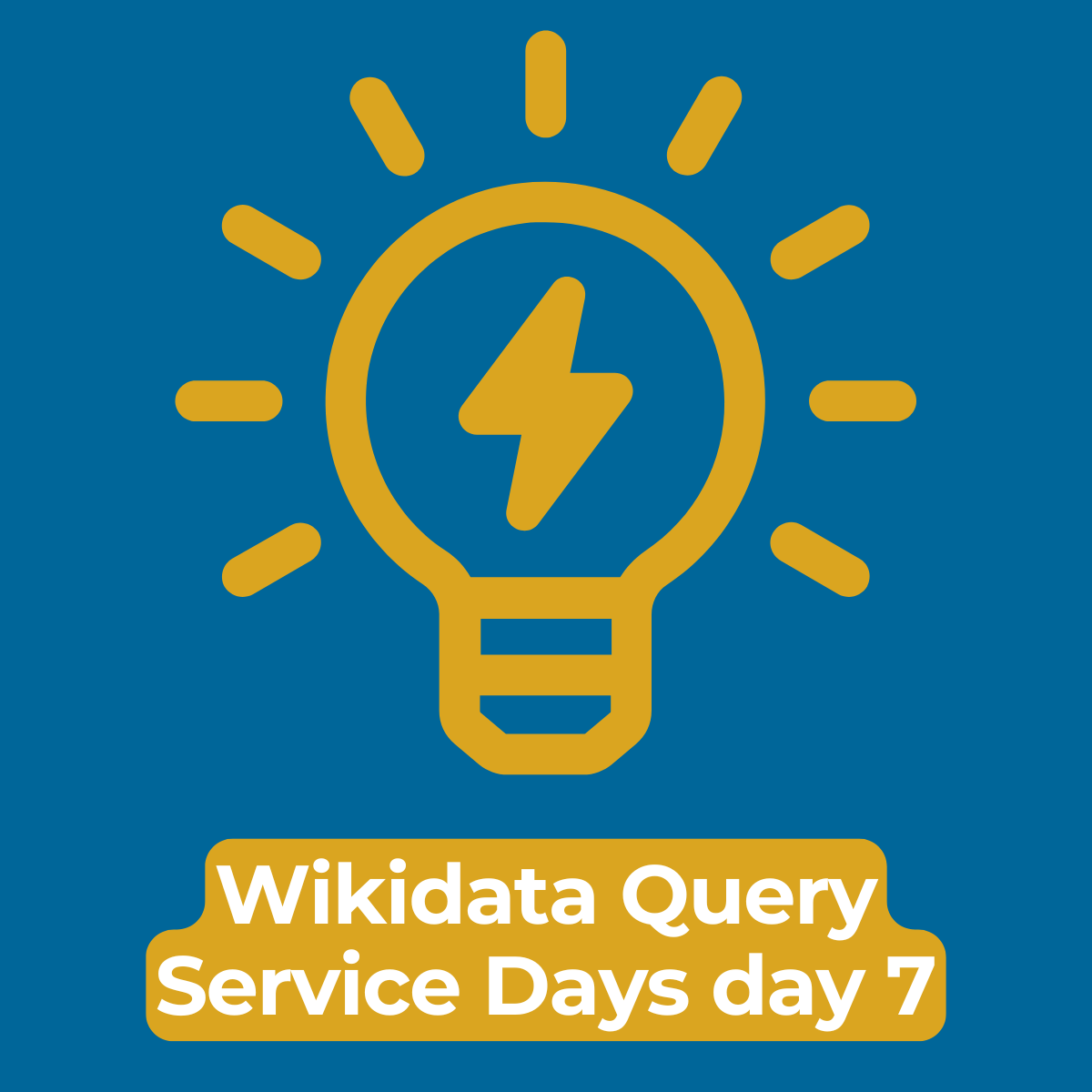 Day 7 (and last) of the Wikidata Query Service Days