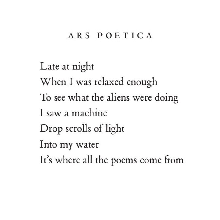 ars poetica poem