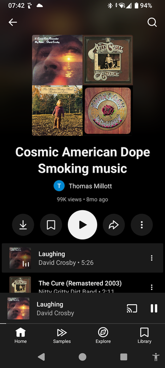 Cosmic American Dope Smoking Music