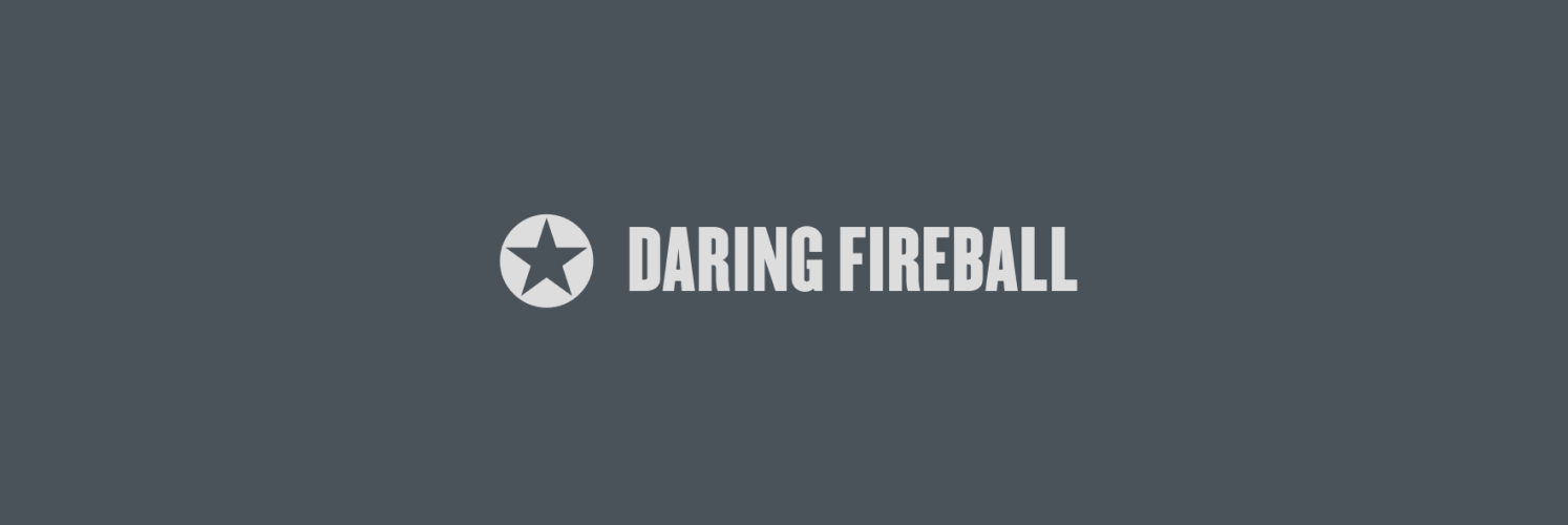 daringfireball's profile header