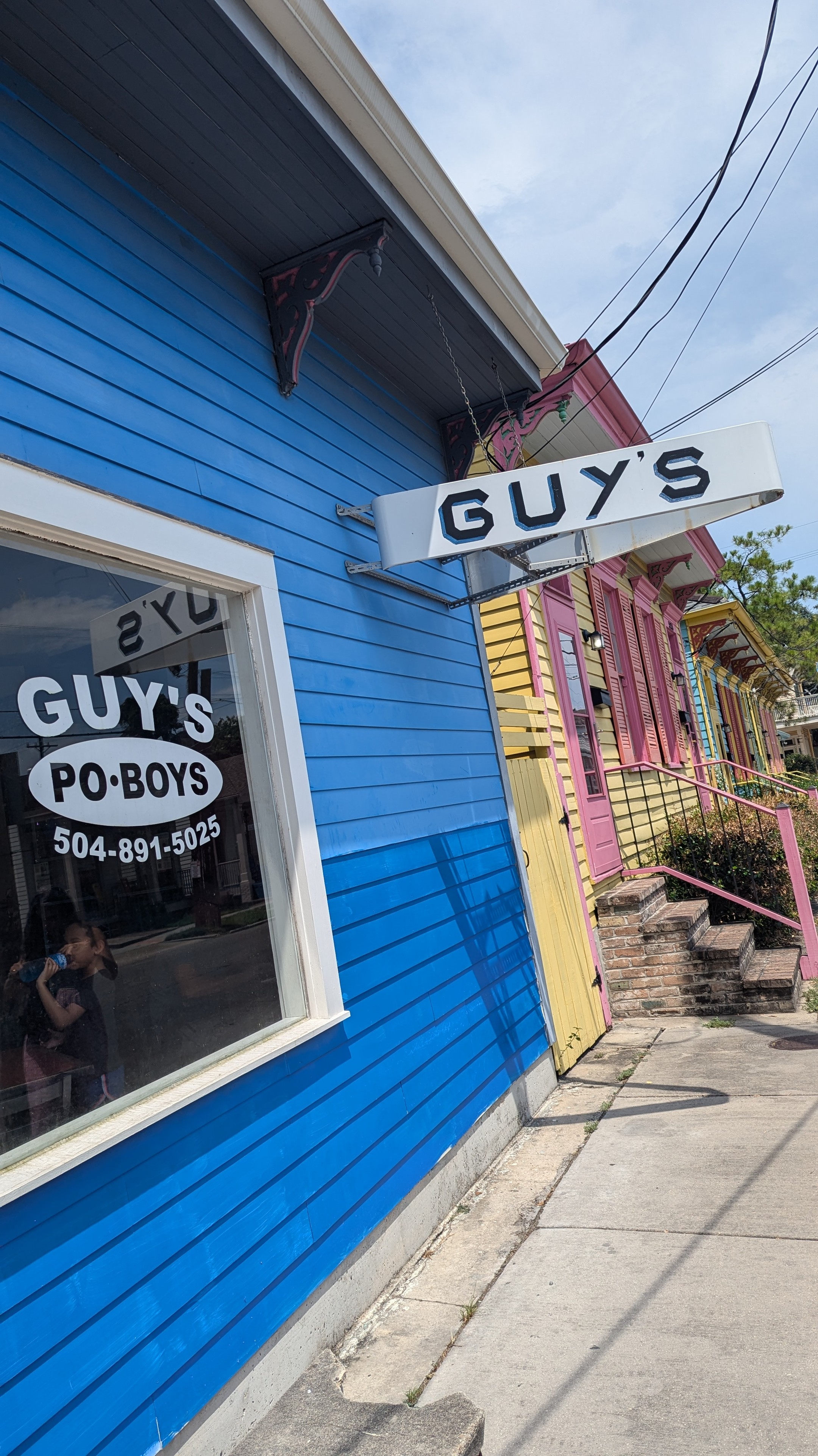 Guy's Po-Boys shop in New Orleans.